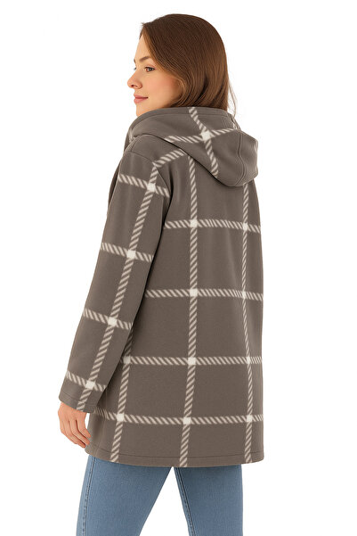 Modayase سترة صوفية بسحاب للنساء