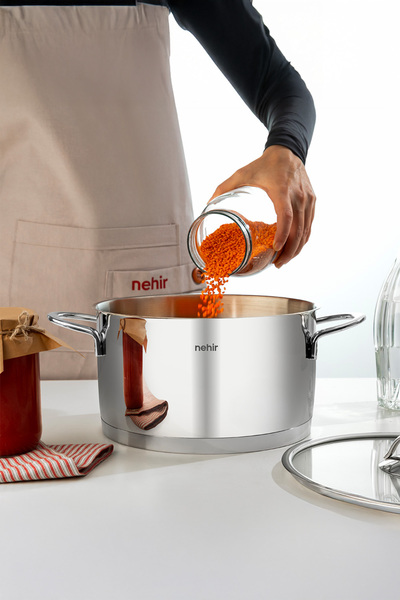 Nehir Silver Trend Derin Tencere 20 Cm