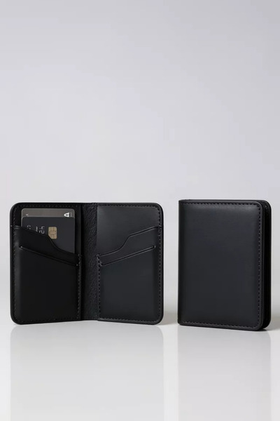 luvo Real Leather Wallet Card Holder Handmade Genuine Premium Leather Italian...