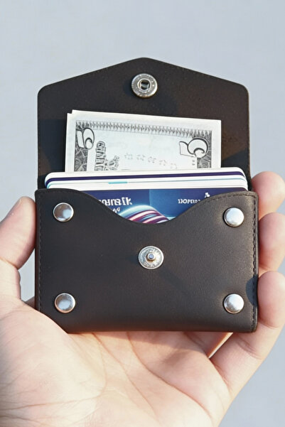 luvo Χειροποίητη θήκη καρτών από γνήσιο δέρμα Μινιμαλιστική θήκη καρτών από γ...