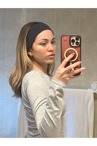Jeevee Esnek Yumuşak Saç Bandı Bandana Yoga Pilates Saç Aksesuarı 6.5 CM