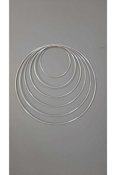 Hobilen 40 Cm Gold Metal Halka 5 Adet