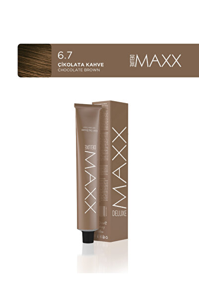 MAXX DELUXE Tüp Saç Boyası 100 ml 6.7 Çikolata Kahve