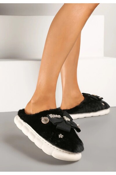 Seastar Women's Fuzzy Slippers with Fur