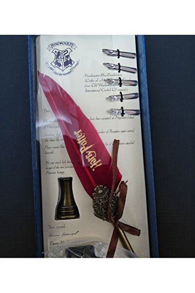 lstri مجموعة أقلام غمس الحبر ذات طابع هاري بوتر، مجموعة أقلام الخط هدية في صندوق