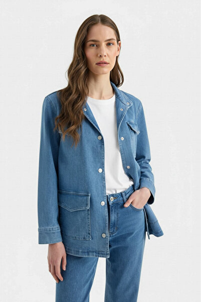 Masha Kate Regular Fit Denim Jacket