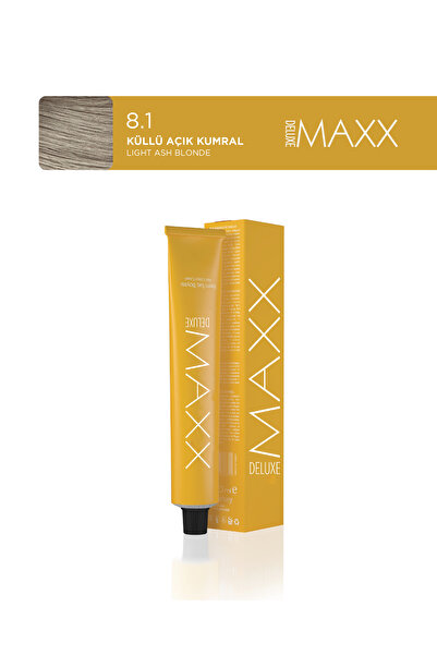 MAXX DELUXE Tüp Boya 60 ml 8.1 Küllü Açık Kumral