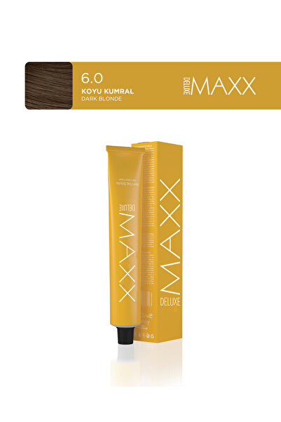 MAXX DELUXE Tüp Boya 60 ml 6.0 Koyu Kumral