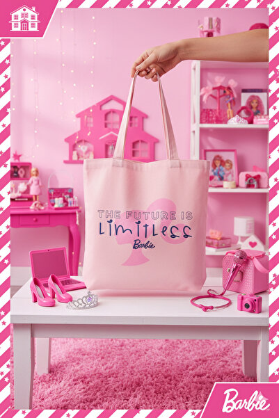 Mabbels Barbie Girl - Раница от габардин в розово