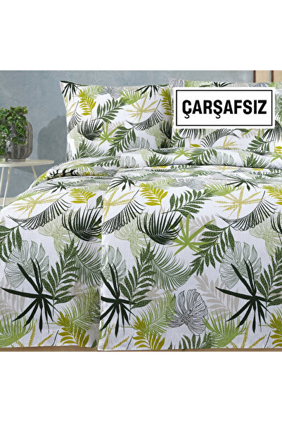 NazeninHome Seersucker 100% Pamuk Jednokrevetno Set navlaka za poplun Tropski