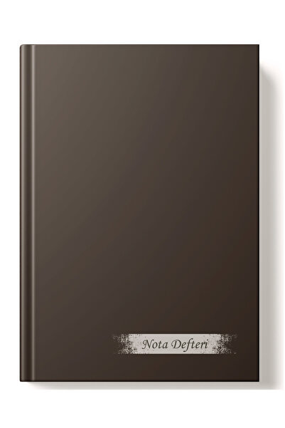 Yurtrenkleri Yayınevi Caiet de note muzicale cu copertă cartonată (Informații de bază despre muzică și dicționar de terminale muzicale)