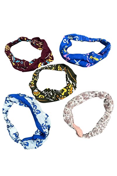 YELPAZE DÜNYASI Bandana elastica set de 5