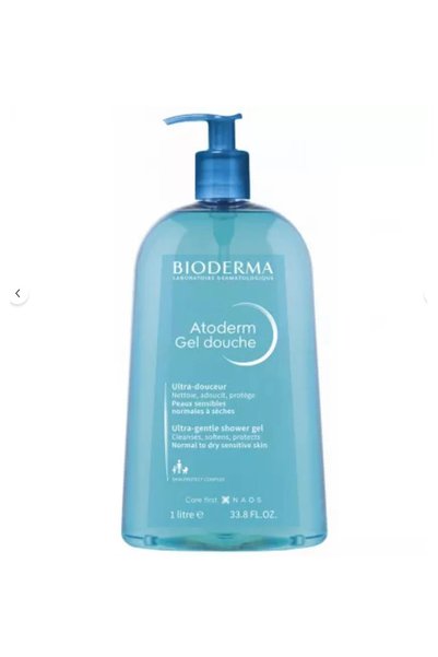 Bioderma Set 2x Gel de Dus Atoderm 1L