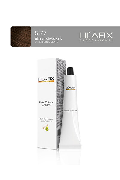 Lilafix Krem Tüp Saç Boyası 5.77 Bitter Çikolata Krem 60 ml