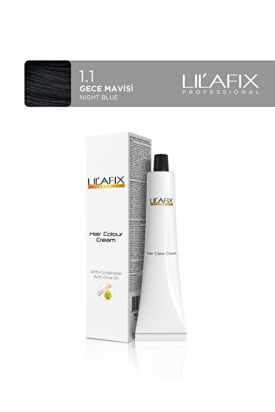 Lilafix Tüp Boya 60 ml 1.1 Mavi Siyah