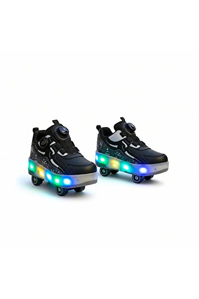 RGV Skate Lighted Sports Shoes 4 Wheel Skating