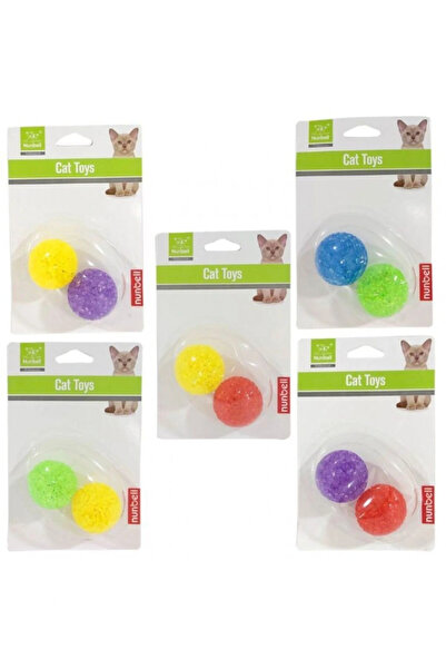 Nunbell كرة لعبة القطط المزدوجة