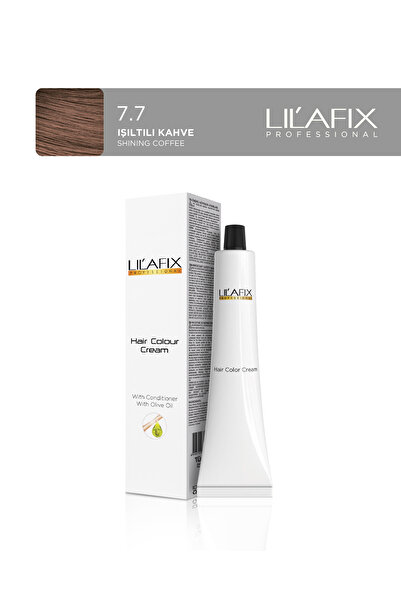 Lilafix Tüp Boya 60 ml 7.7 Işıltılı Kahve