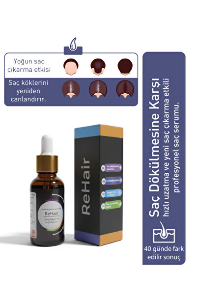 rehair restart your confidence ReHair Dökülme Karşıtı & Canlandırıcı Saç Bakı...