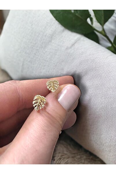 Sarraff 18 AYAR İTALYAN TASARIM YAPRAK KÜPE