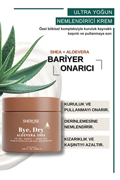 Sherose Bye, Dry - Egzema ve Atopik Dermatit Ciltler İçin Özel Onarıcı Bakım ...