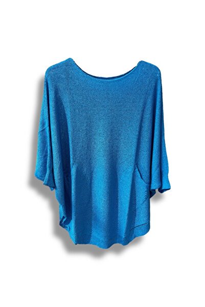 SUMEF Μπλούζα Mercerized με μεγάλες τσέπες |   Πλεκτά που εφαρμόζουν ταιριαστ...