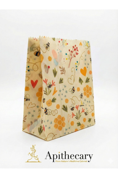 Apithecary shopexxtra-Apithecary-Büyük Boy Balmumlu %100 Organik Gıda Saklama...