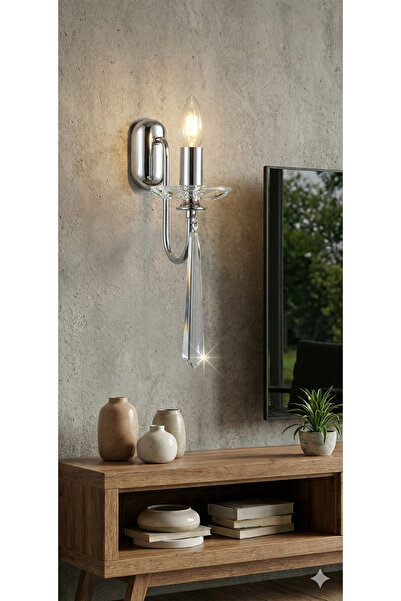 yıldırımavize Kontes Tekli Aplik Krom