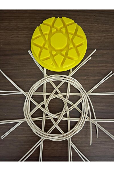 Mady Aksesuar قالب محبوك من الروطان، قالب، نمط، قالب رقم الموديل -4-