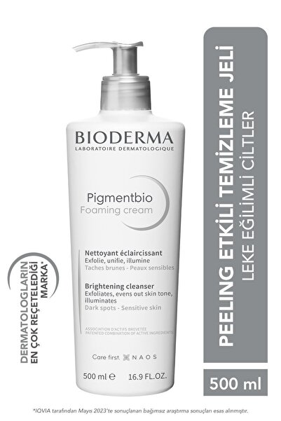 Bioderma Pigmentbio Foaming Cream 500 ml Özel Fiyat Etiketli