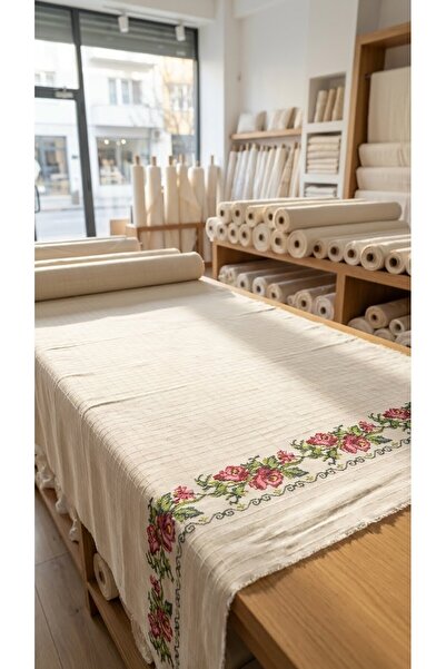 Buldan Concept Buldan Kaneviceli Fabric Width 210 cm