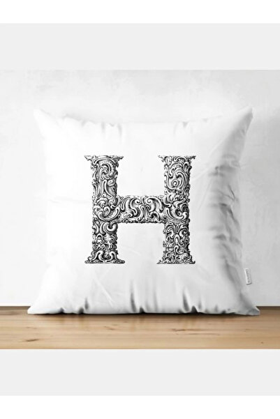 Özcan Tasarım Подушка з літерою H - Чохол для подушки