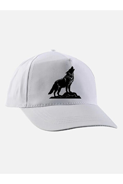 Özcan Tasarım Καπέλο με στάμπα Wolf - Καπέλο Wolf Model