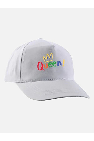 Özcan Tasarım قبعة الملكة المطبوعة - قبعة الملكة - قبعة الملكة