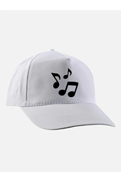 Özcan Tasarım Pălărie cu nota muzicală - Pălărie imprimată cu nota muzicală