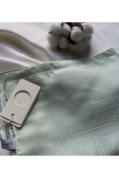 MODA MinelEşarp Çağla Yeşili Etnik monogram Şal