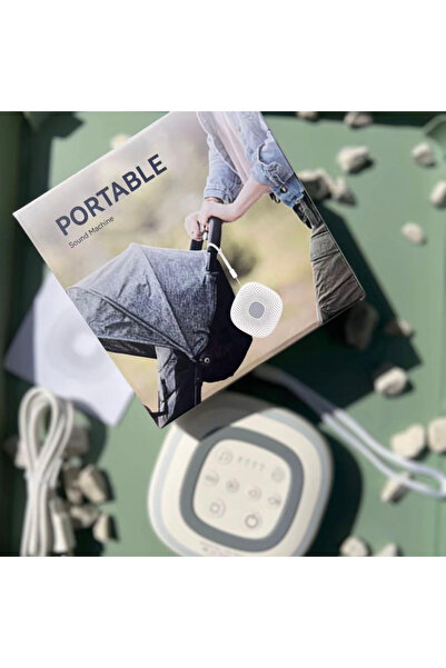 PROUDANKA Aparat sunete albe, portabil, 11 sunete linistitoare,baterie reincarcabila,3 moduri de temporizare.