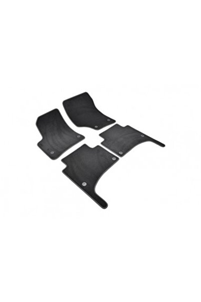 Umbrella Carpet car mats Volkswagen Touareg I (2002-2010) round fixing systems