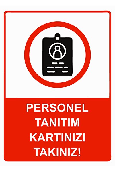 ZiPrinter قم بوضع بطاقة ترويج الموظفين الخاصة بك! لافتة تحذير من مادة PVC مقا...