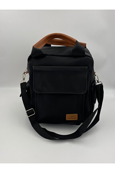 Marvelis حقيبة كتف وحقيبة ظهر من الجلد الساتان الناعم من لوسا تابا