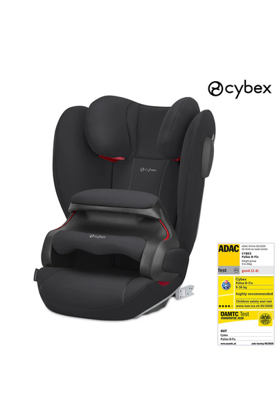 Cybex Pallas B2 Fix+ Lux (volcano black) (Adac ödüllü isofixli bebek oto koltuğu 9-36 kg)