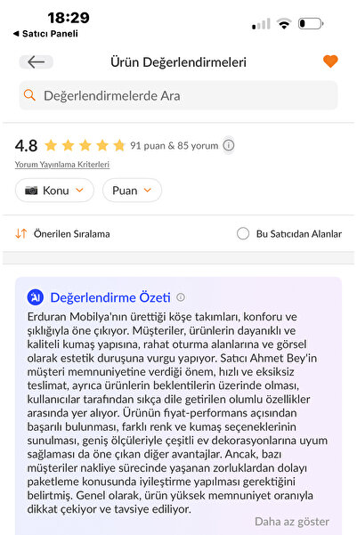 Genel Markalar Angelo 4 Modül 2 Puf Köşe Koltuk Takımı (2 Köşe, 2 Orta, 2 Puf Ürün Açıklamasını Okuyun Lütfen )