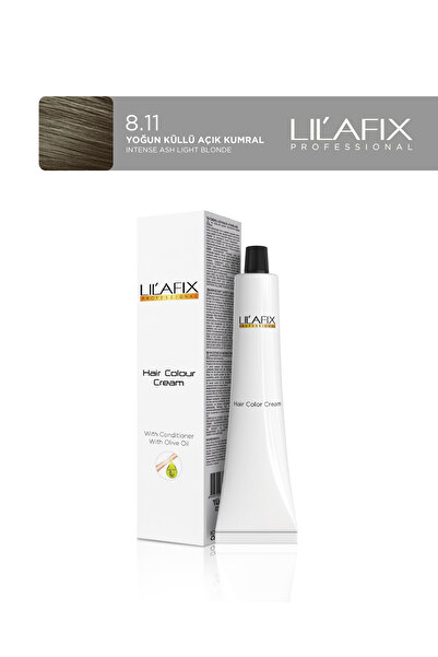 Lilafix Tüp Boya 60 ml 8.11 Yoğun Küllü Açık Kumral