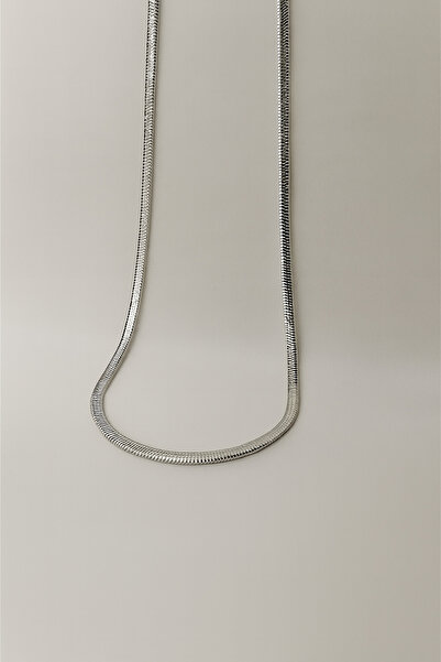 Tajemny قلادة إيطالية مسطحة من الفولاذ - للرجال والنساء