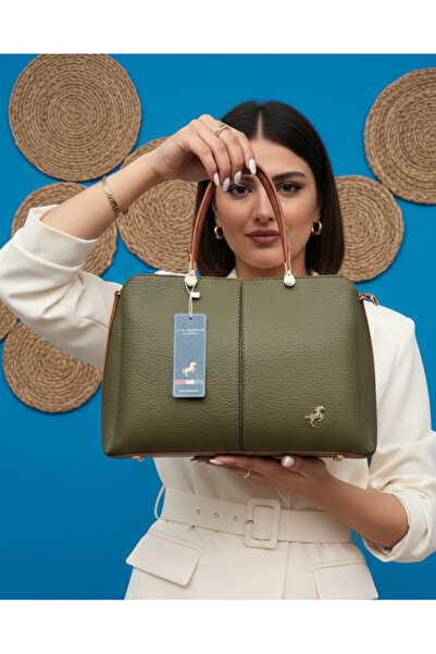 Çanta Trend Miami Polo Clup 3 Compartment Women's Handbag