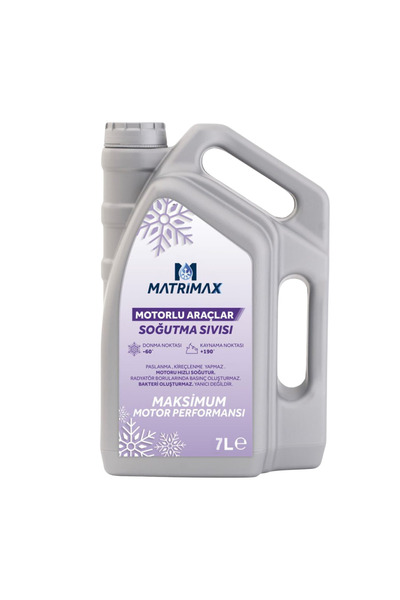 Matrimax Motorlu Araçlar Soğutma Sıvısı 7 Litre Kullanıma Hazır -60 - +190