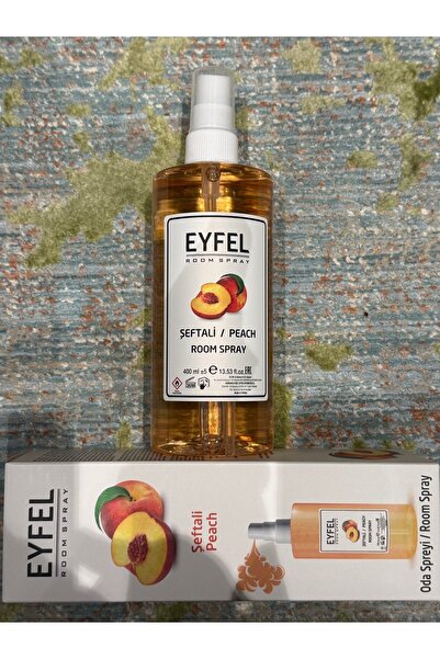 Eyfel Parfüm Şeftali Aromalı 400 ml Oda Spreyi (YENI SISESINDE ROOM SPRAY)