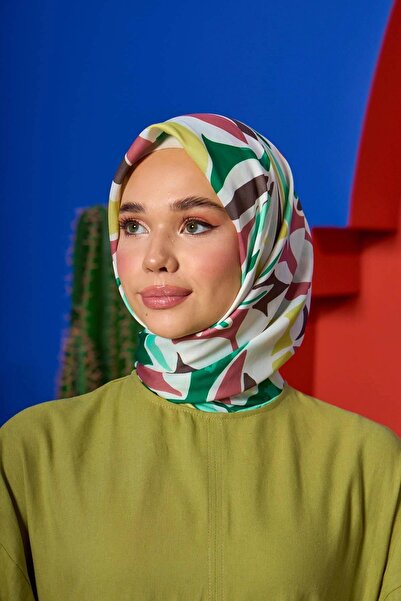 İpekhan مجموعة مراكش وشاح ناعم أخضر فيرميلون 1206-12