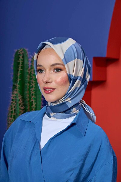 İpekhan Marrakech Collection - Soft Scarf Royal Blue 1207-08