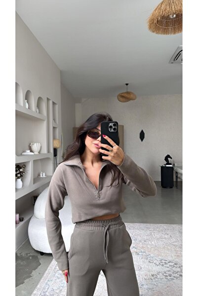 Buket Teke Mink Zippered Thessaloniki Suit